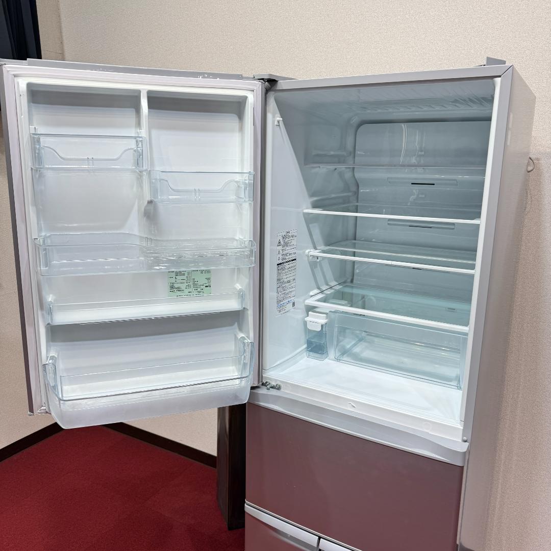 東京23区送料無料　美品東芝　5ドア冷蔵庫　410L　製氷機有　GR-417GL