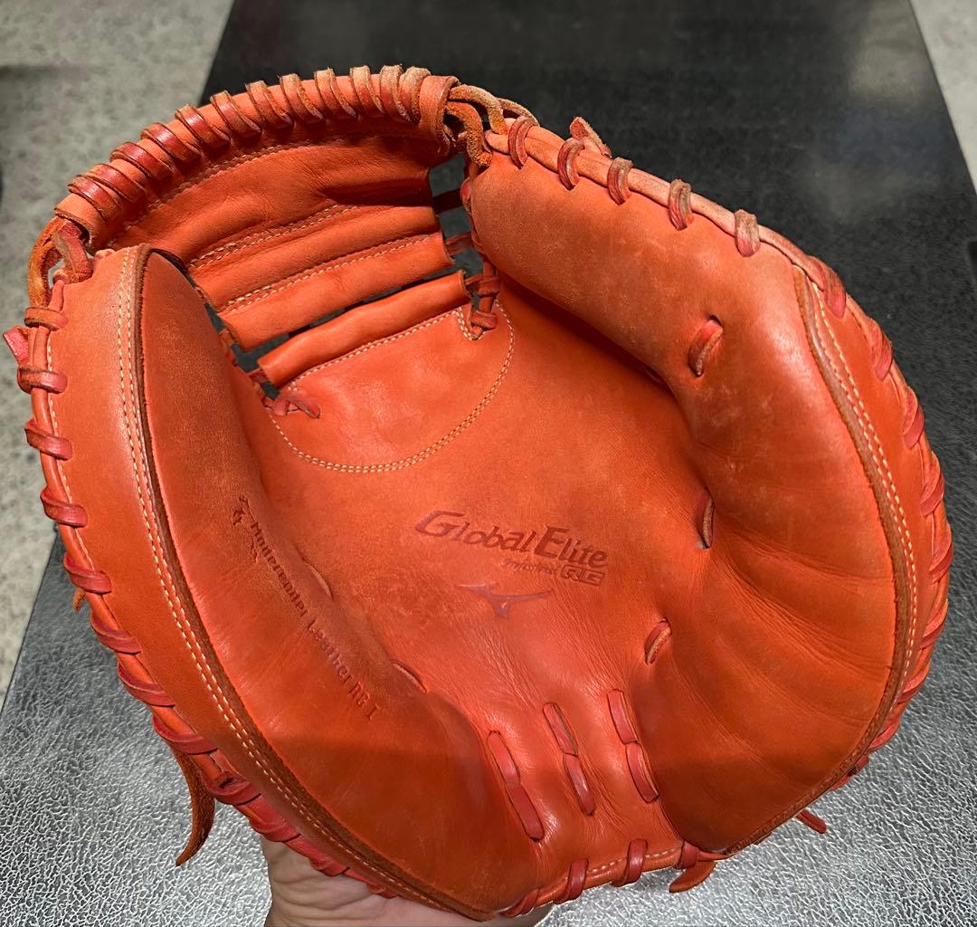 ミズノ　少年軟式　キャッチャーミット