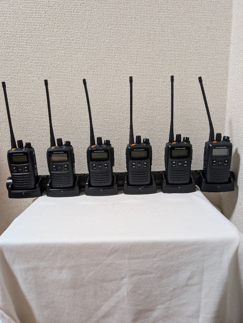 STANDARD デジタル簡易無線機 免許局 トランシーバー VXD450U×6