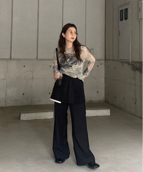 MEDI 2WAY TROMPE L’OEIL LACE PRINT SKIN