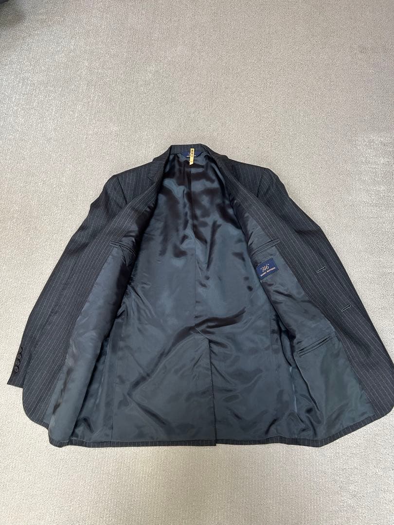 ブルックスブラザーズ346 ビジネススーツ グレーストライプ