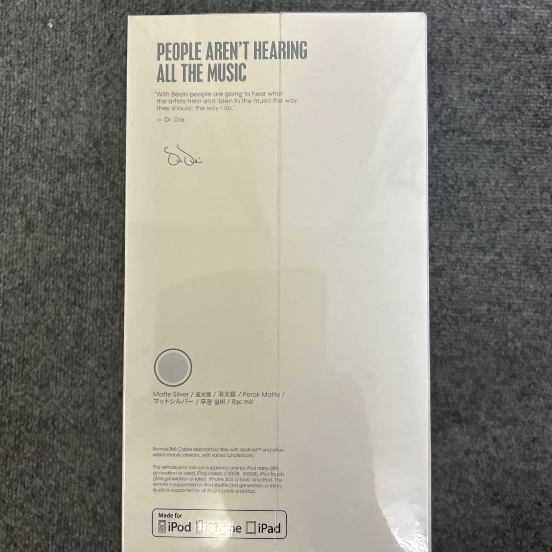 beats solo3 wireless マットシルバー