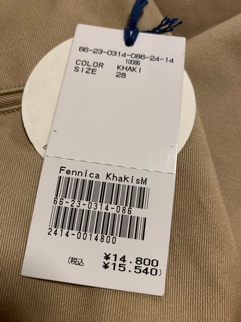 新品 Buzz Rickson fennica別注 ミリタリーチノ 28 日本製