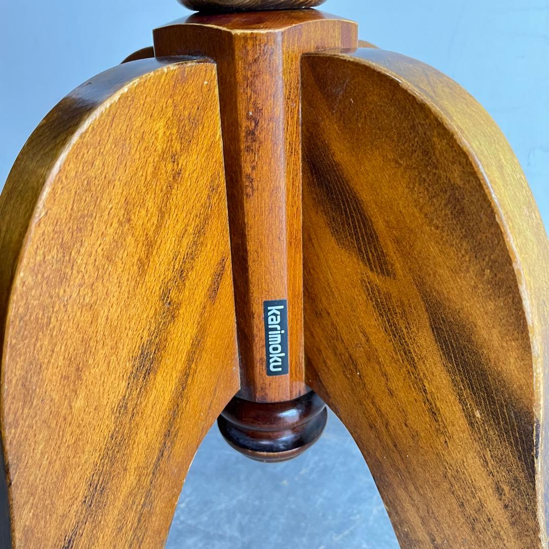 オールド カリモク ハンガーラック 昭和レトロ コロニアル z441