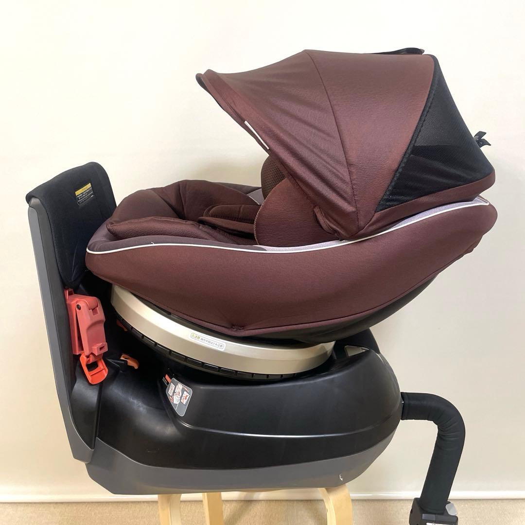 美品❗️コンビ✨WL ネルーム エッグショック✨360℃回転式チャイルドシート
