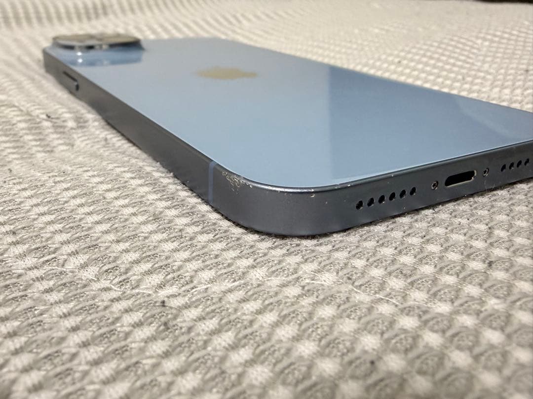 Apple iPhone 青色 本体