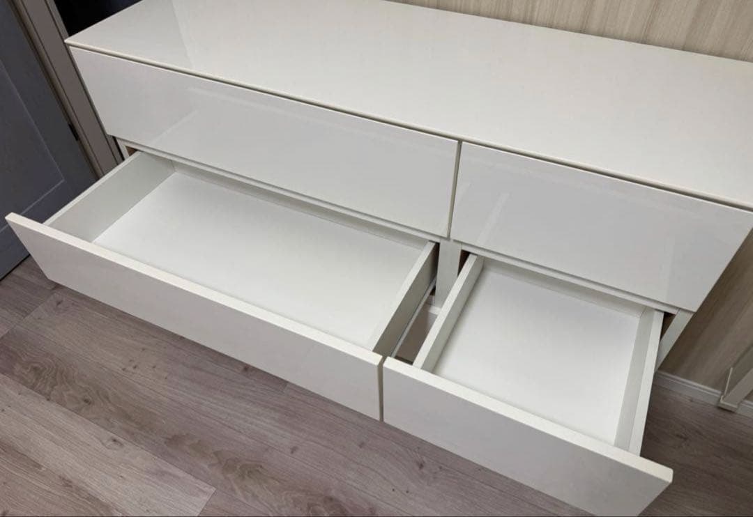 【美品】ニトリ ローチェスト 120cm幅 ４段