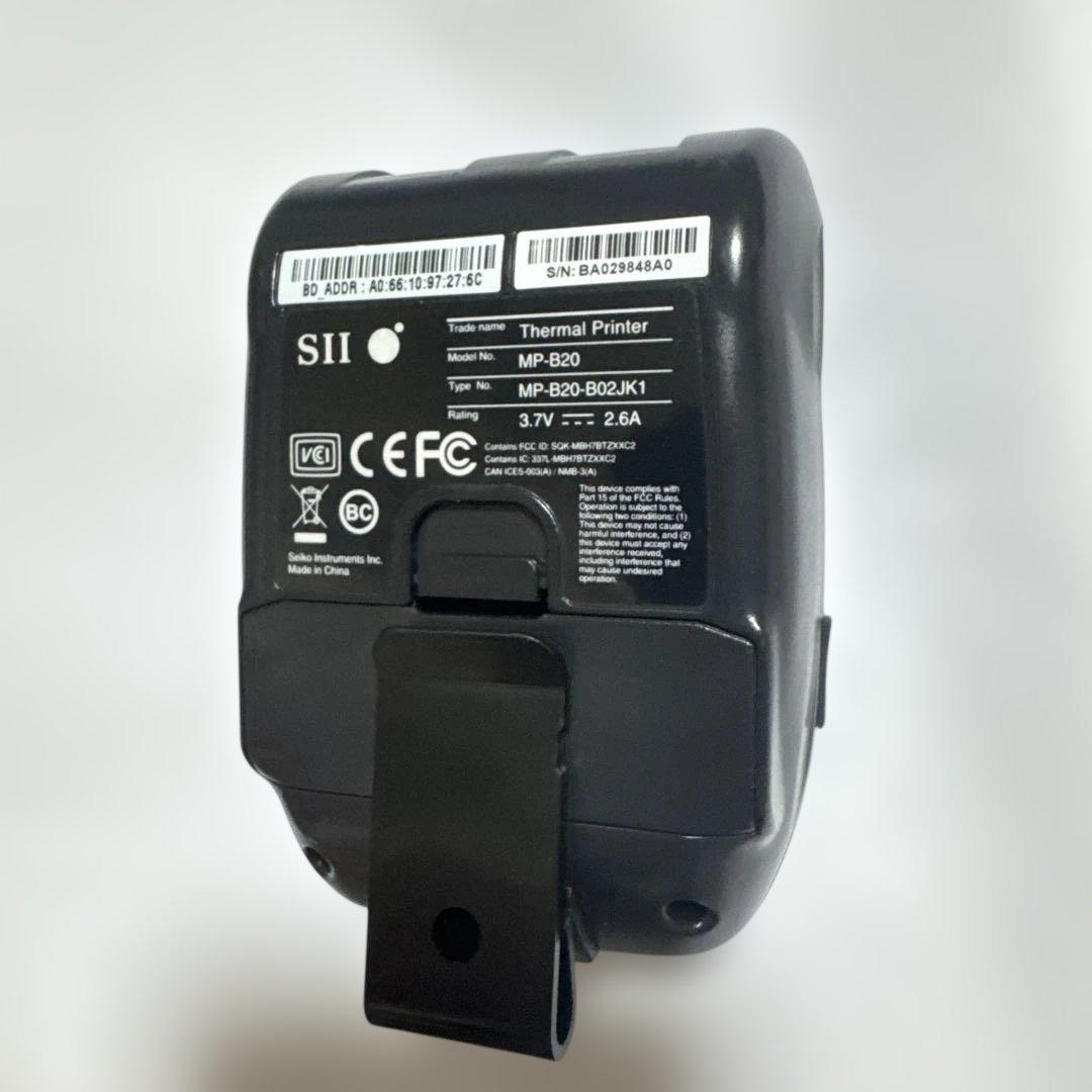 SII ポータブルプリンター 本体