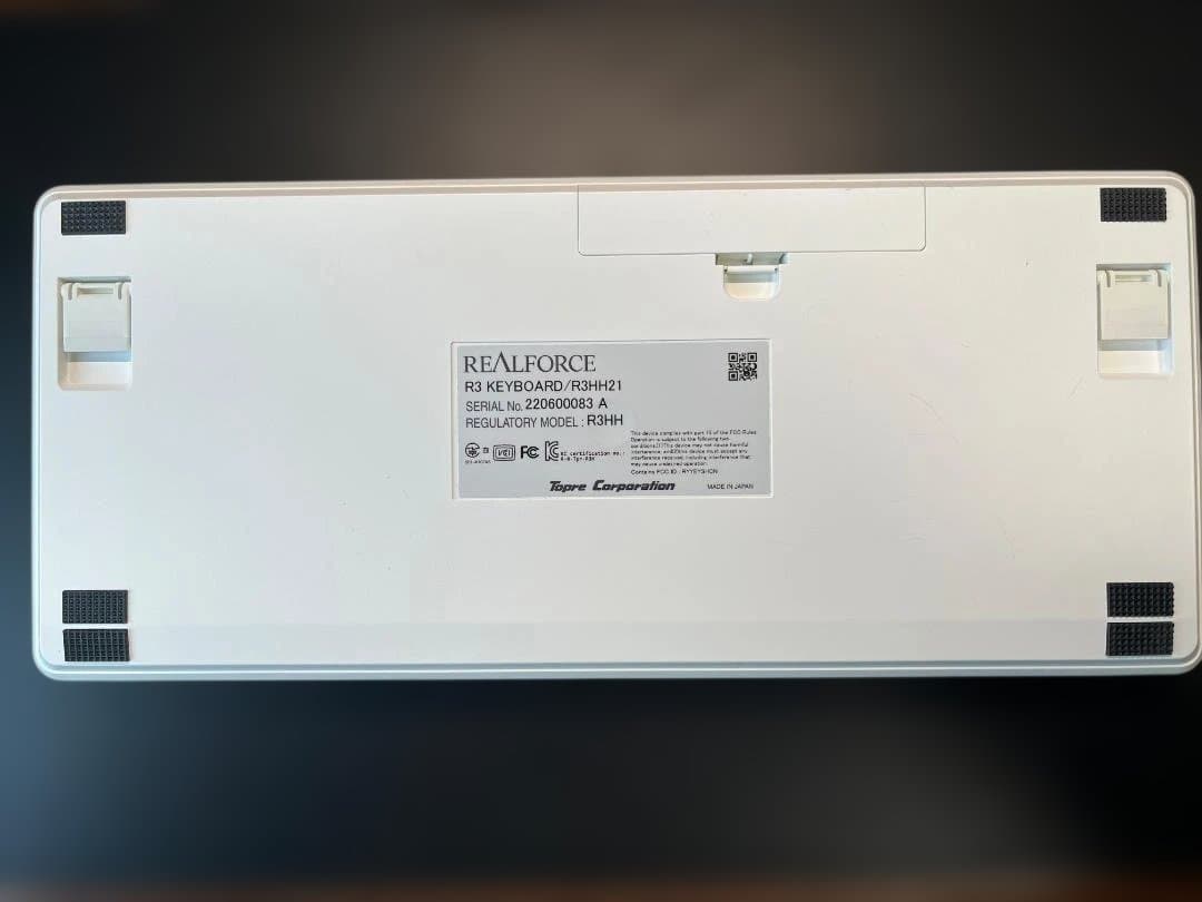 REALFORCE R3 キーボード Mac用配列 R3HH21