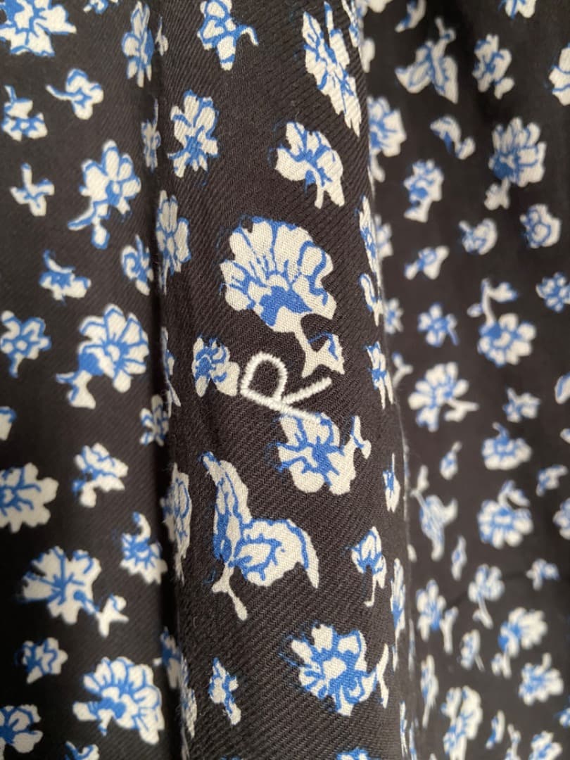 45R フラワープリントワンピース