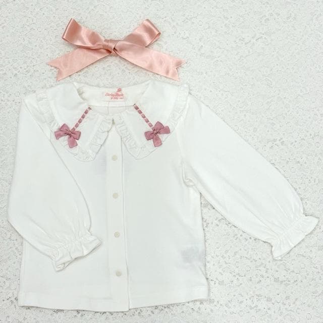 MIKE様☆シャーリーテンプル・セーラーカラーいちごブラウス・120・