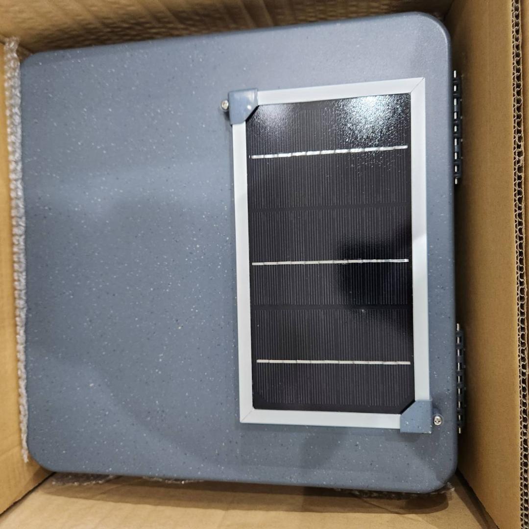 【未使用】餌やり名人 17DX ソーラータイプ 17LS-DS　給餌機 福伸電機