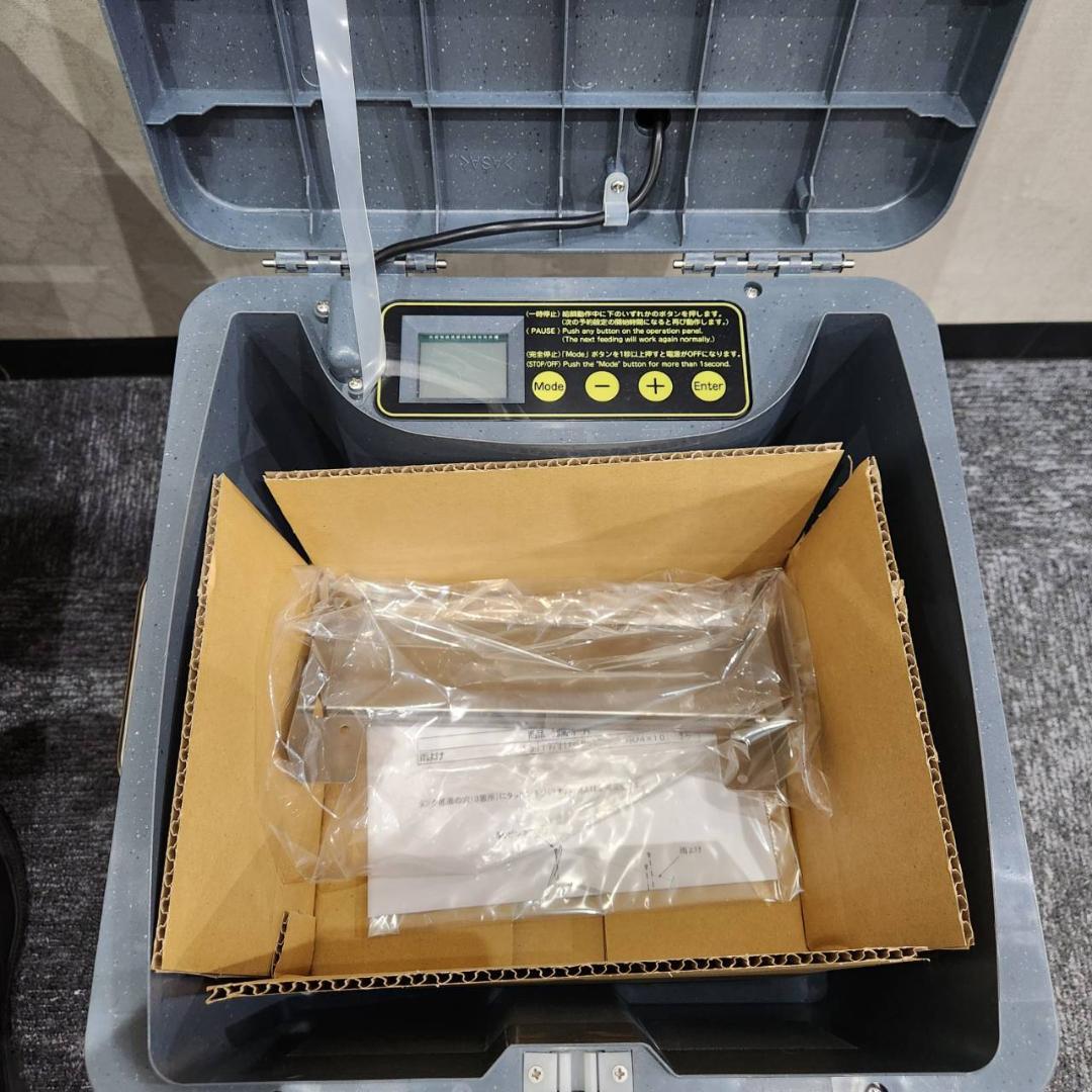 【未使用】餌やり名人 17DX ソーラータイプ 17LS-DS　給餌機 福伸電機