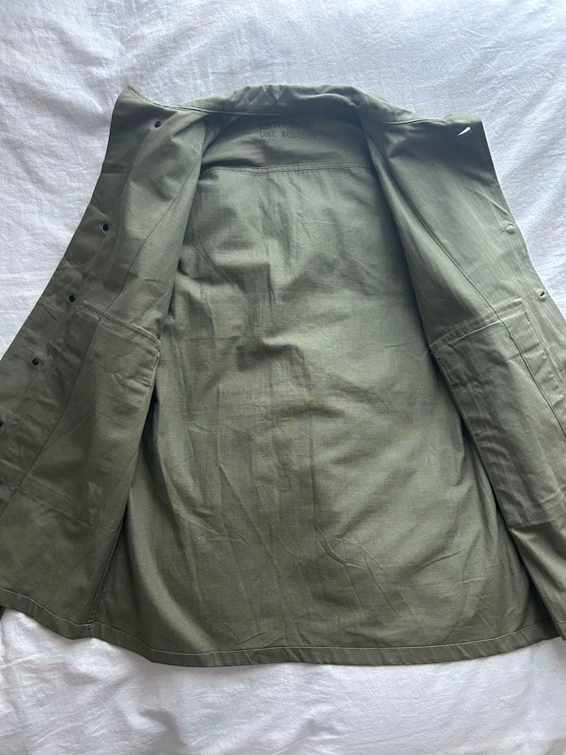 40s usnavy M43ミリタリージャケット ダウンポケット デッドストック
