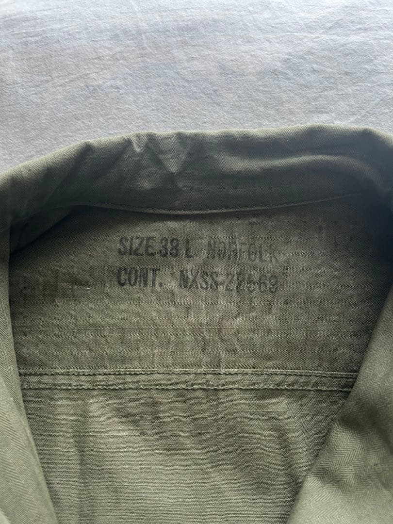 40s usnavy M43ミリタリージャケット ダウンポケット デッドストック