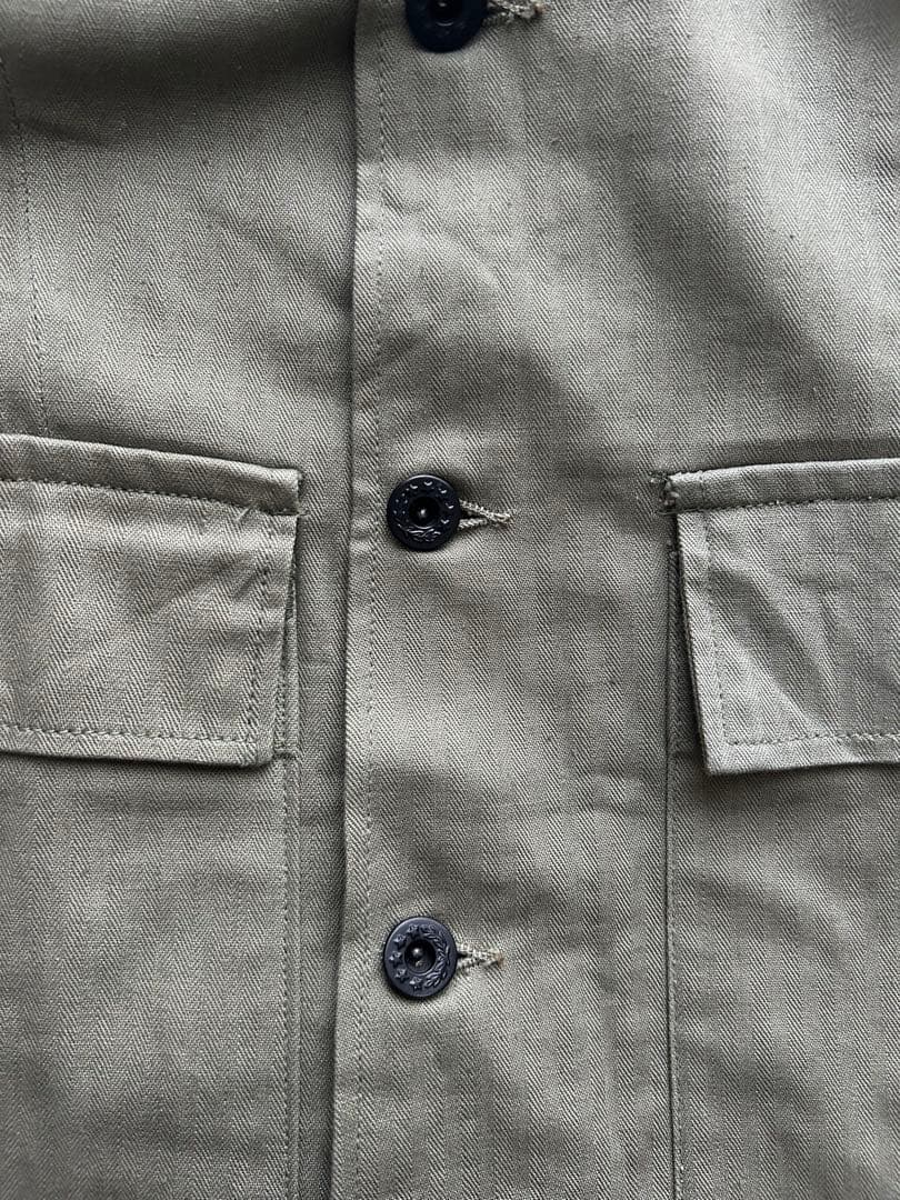 40s usnavy M43ミリタリージャケット ダウンポケット デッドストック