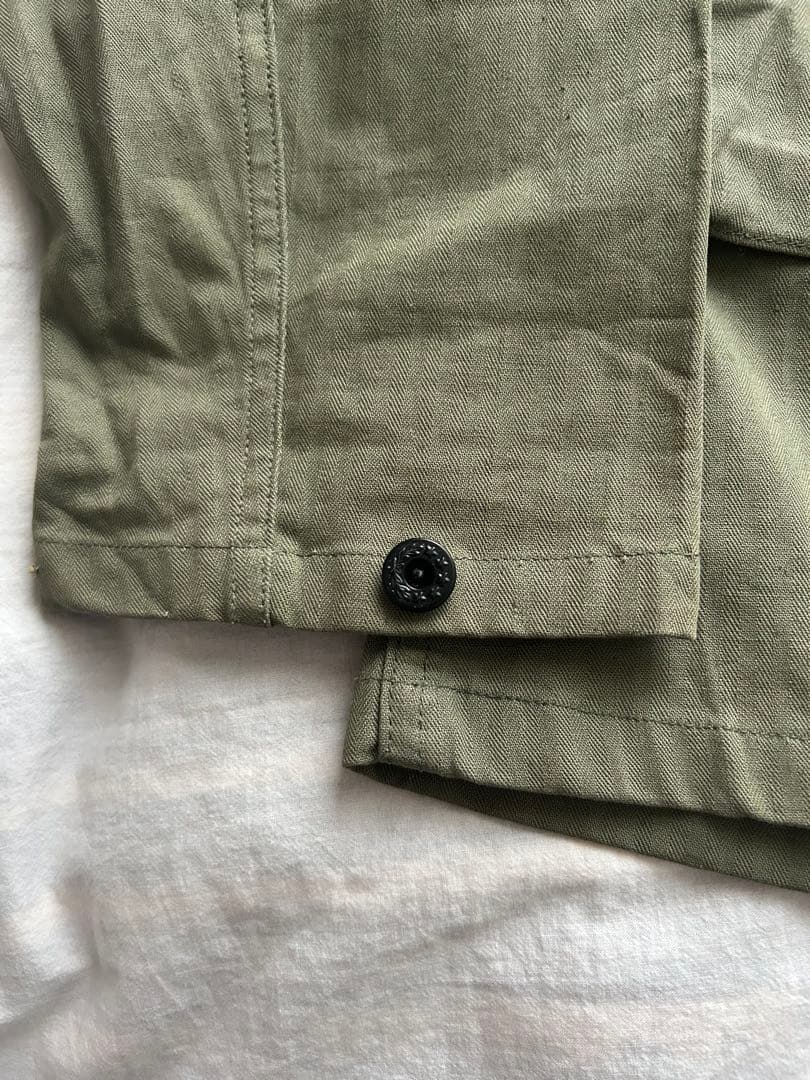 40s usnavy M43ミリタリージャケット ダウンポケット デッドストック