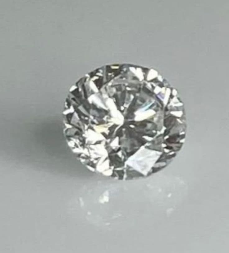 K18WG使用 1.076ct Ｄ SI1 EX HC天然ダイヤモンドネックレス