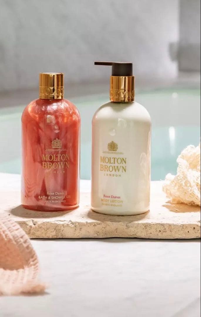 新品⭐️モルトンブラウン♡ シャワージェル＆ボディローション　ローズデューン