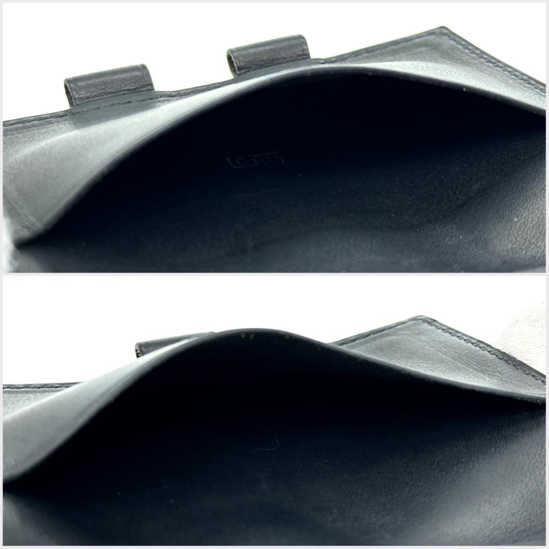 【極美品】HERMES エルメス　アジェンダ PM　ブラック カバー