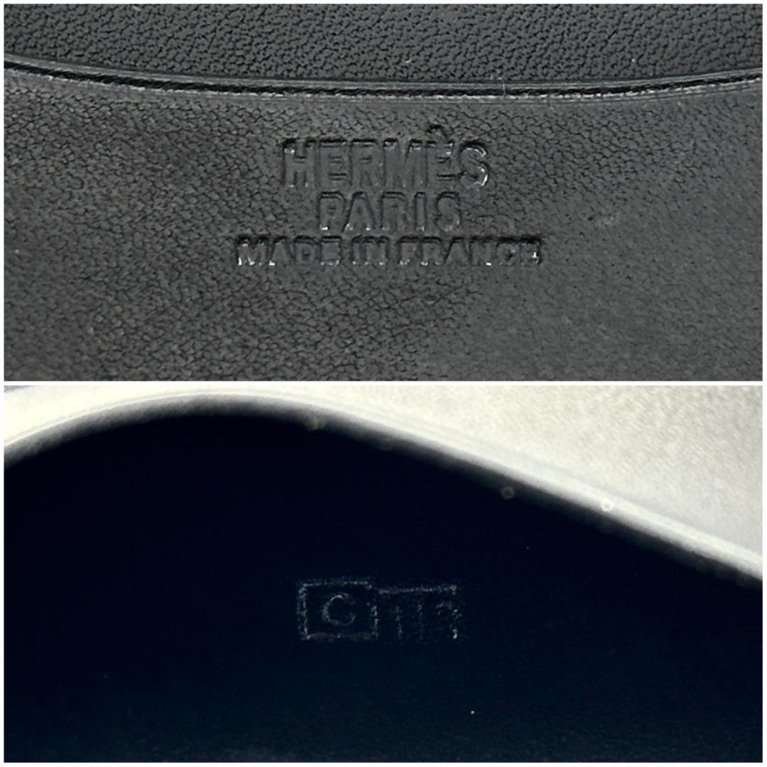 【極美品】HERMES エルメス　アジェンダ PM　ブラック カバー