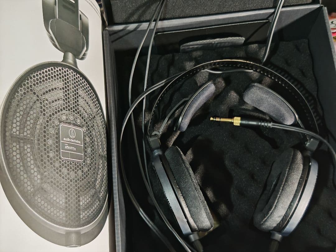 audio-technica ATH-R70x 開放型ヘッドホン おまけ付き