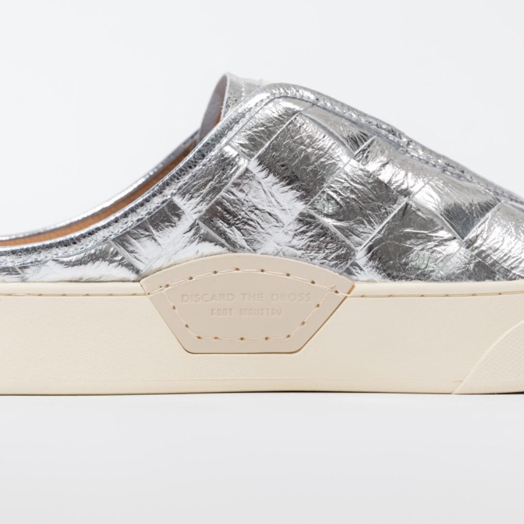 靴 FOOT INDUSTRY LEATHER MULES KNITTING