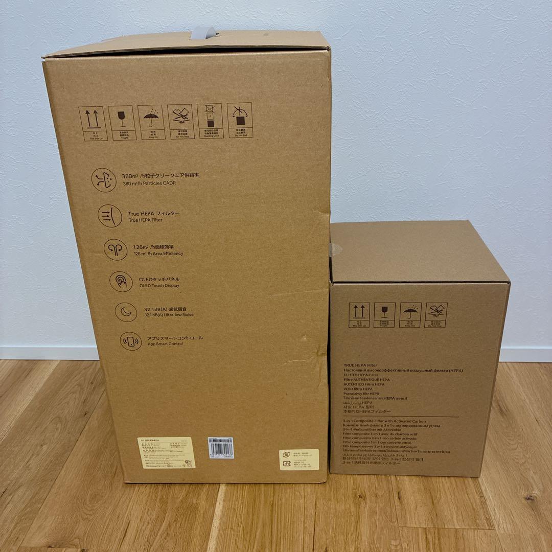 【新品未使用】Mi 空気清浄機3H ac-m6-s 純正ファルター付き