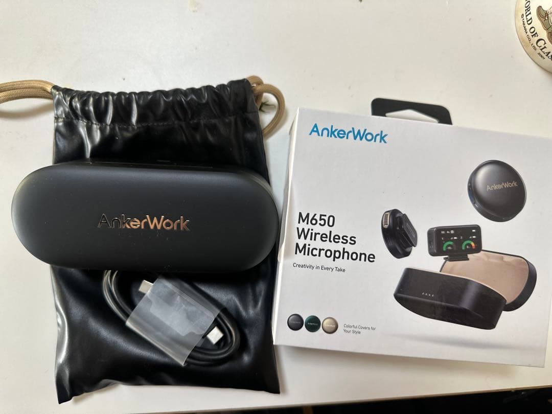 AnkerWork M650 ワイヤレスマイクロフォン
