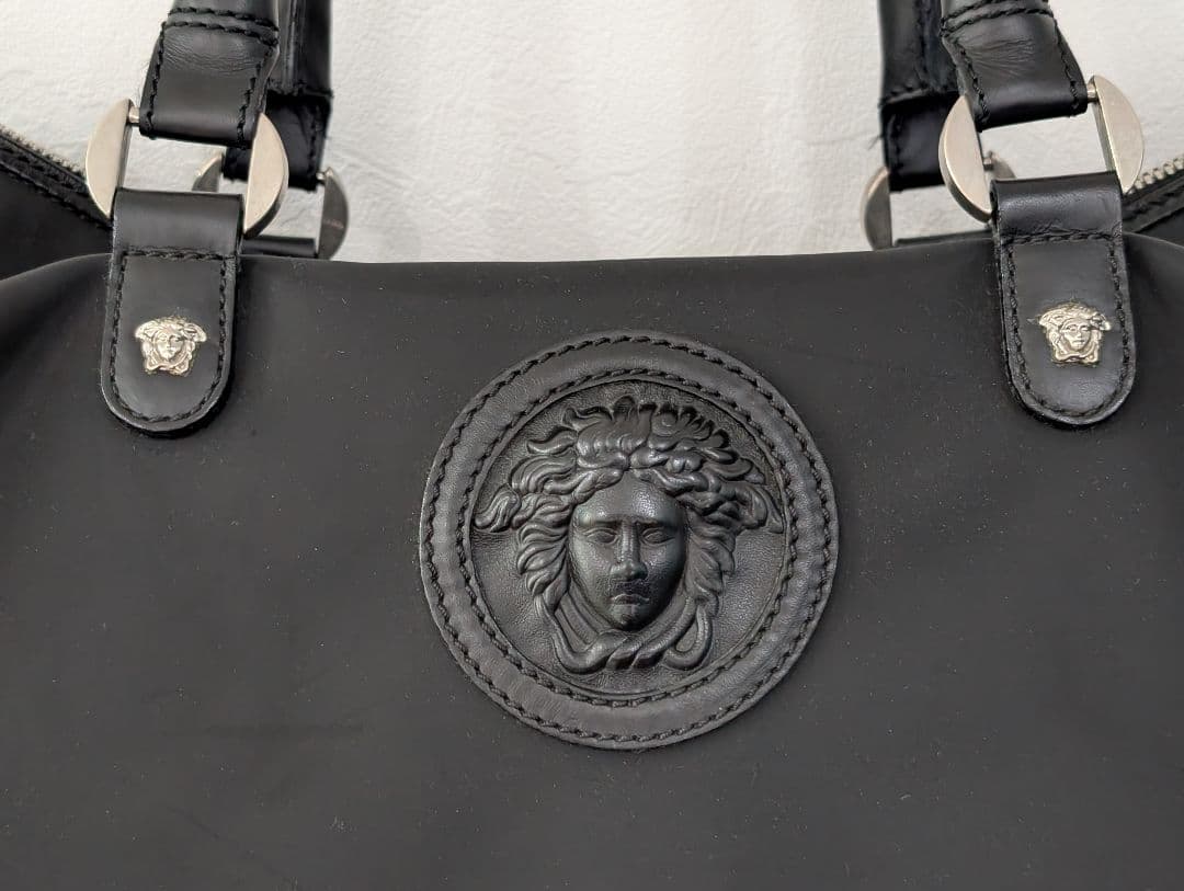 本日21時まで限定価格　VERSACE　高級　ボストンバッグ　ヴェルサーチ