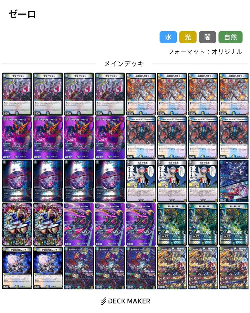 4Cゼーロ デッキ