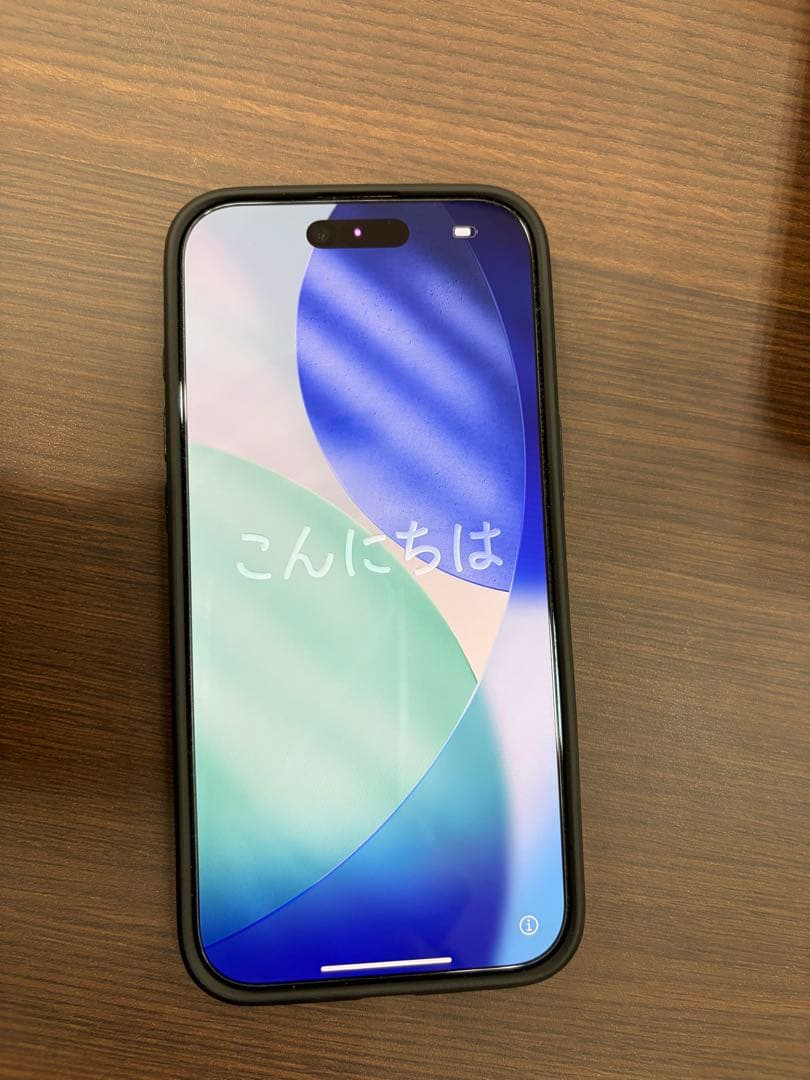 Apple iPhone AIR 本体 + ケース　ライトゴールド