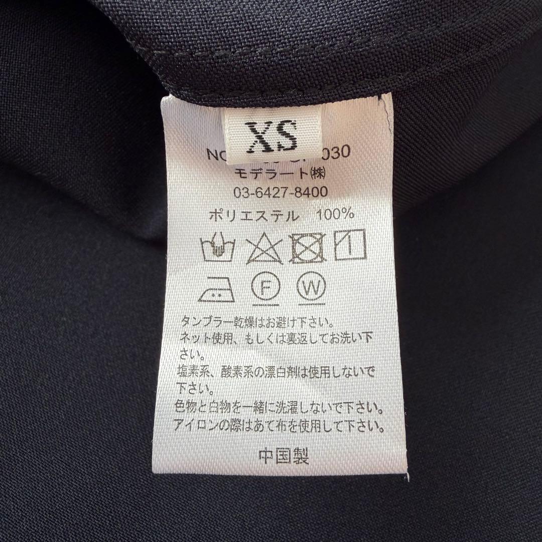 新品✨SOEJU ソフトオックスシャツワンピース　XSサイズ　ネイビー 現行品