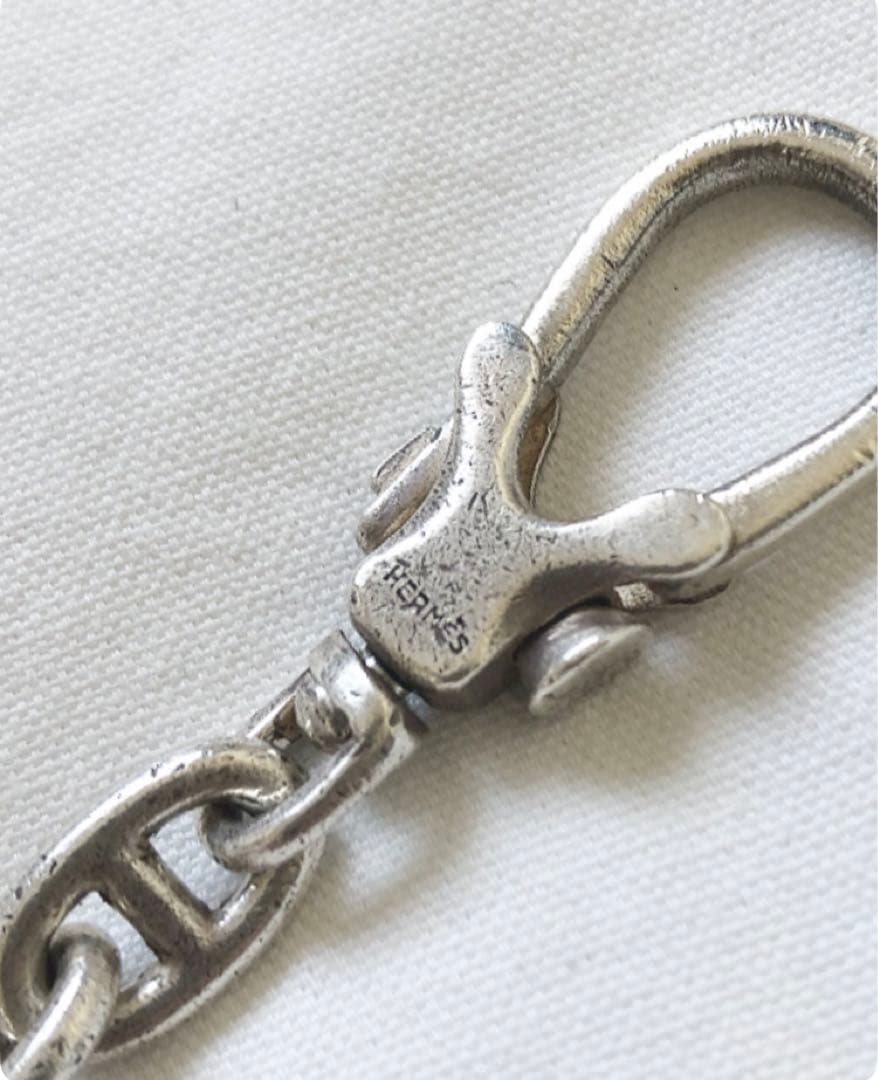 HERMES シェーヌダンクル キーホルダー ヴィンテージ