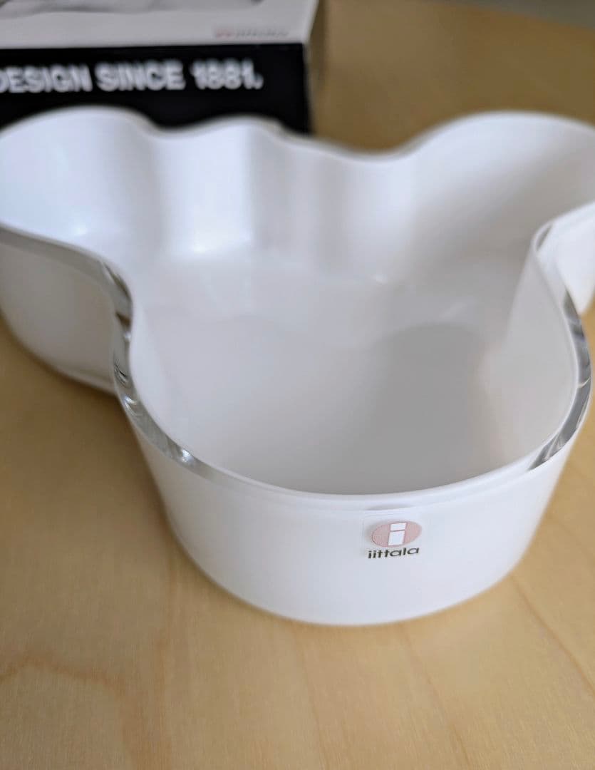 アアルト ボウル 195 136 ペンケース ホワイト グレー系 MALJA