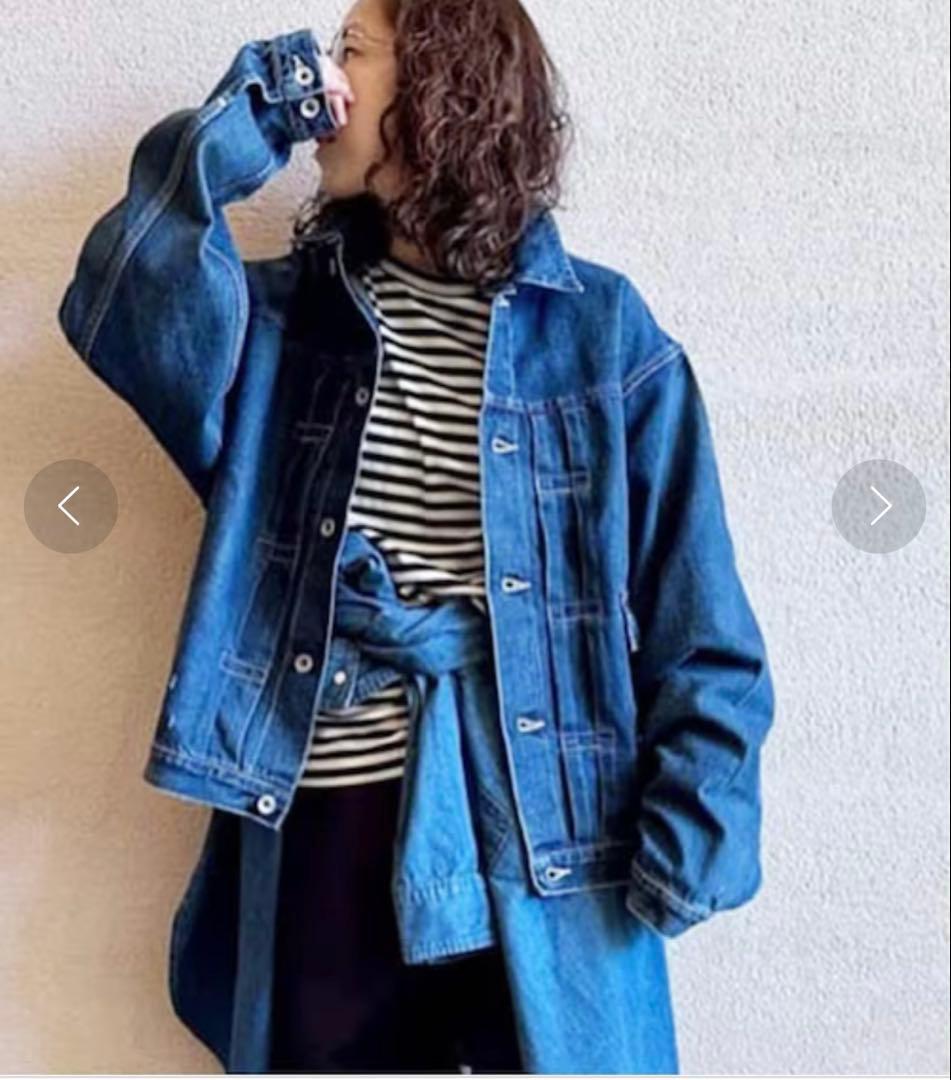 【chimala/チマラ】for luxe DENIM TRUCK JACKET