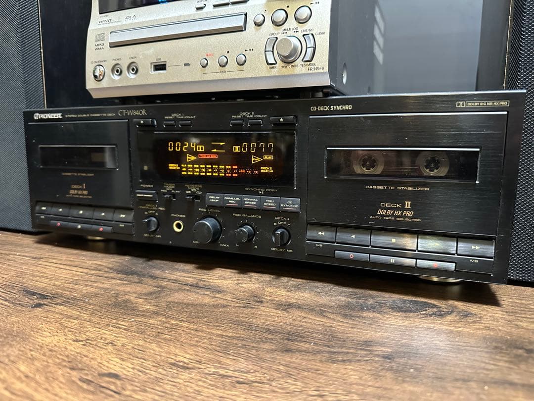 Pioneer パイオニアCTーW840R 動作品