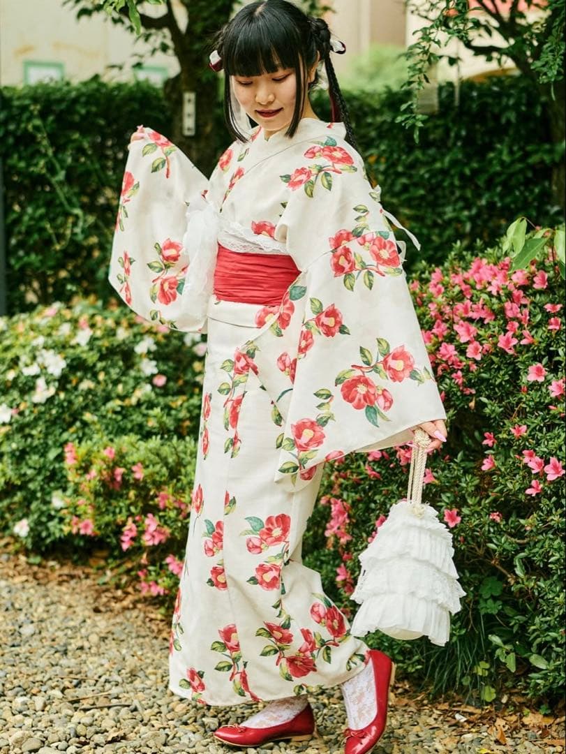 【クティールとレトロ】2WAY　浴衣セット