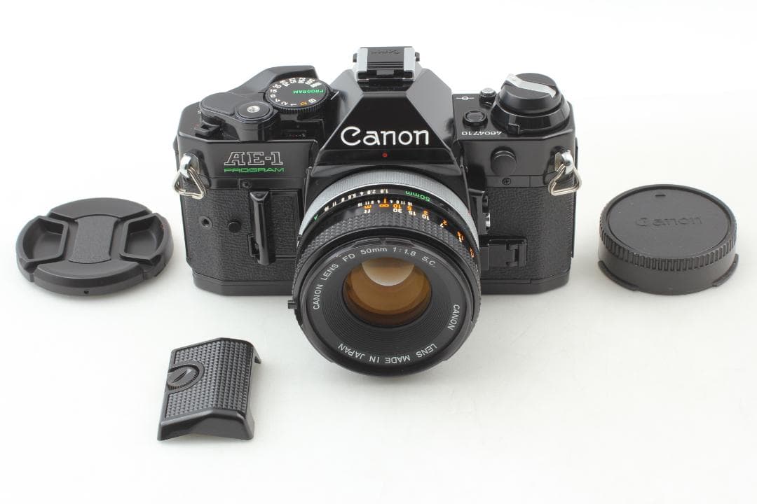 フィルムカメラ Canon AE-1 Program Black FD 50mm f/1.8