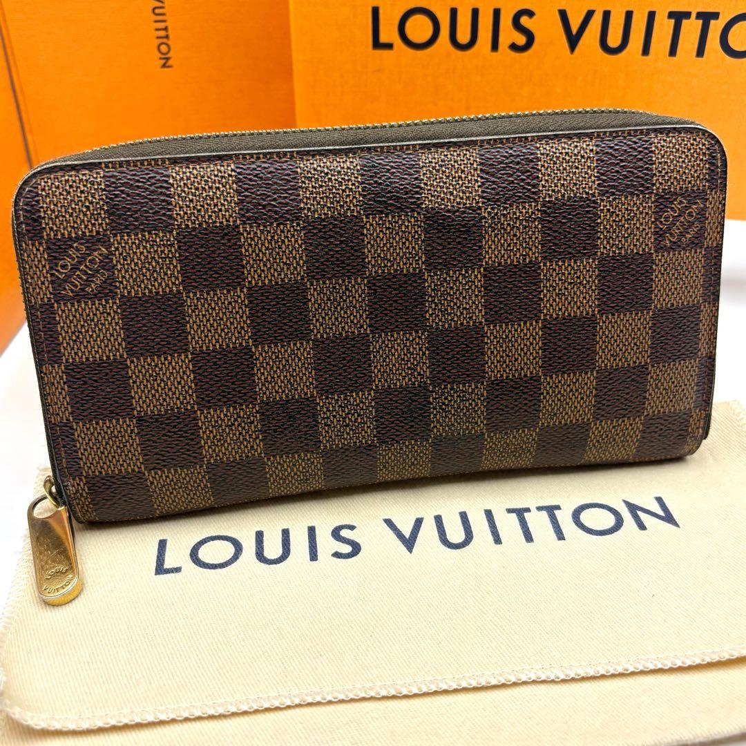ルイヴィトン ジッピーウォレット ダミエ ラウンドファスナー 長財布