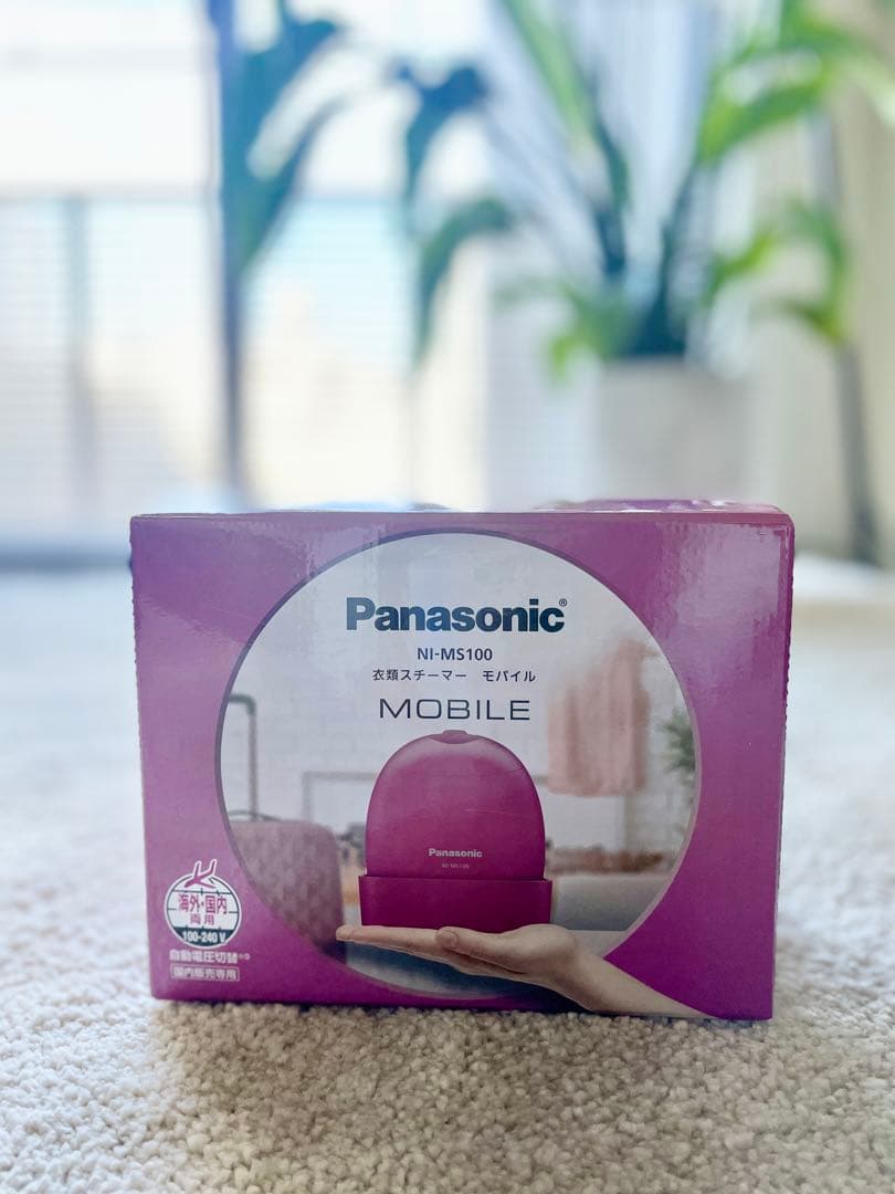 Panasonic NI-MS100 衣類スチーマー モバイル