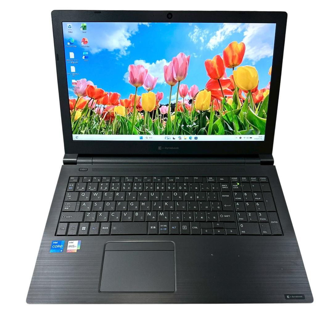 【DVD付き】東芝 ノートパソコン 11世代 i5 16GB 15.6型 729