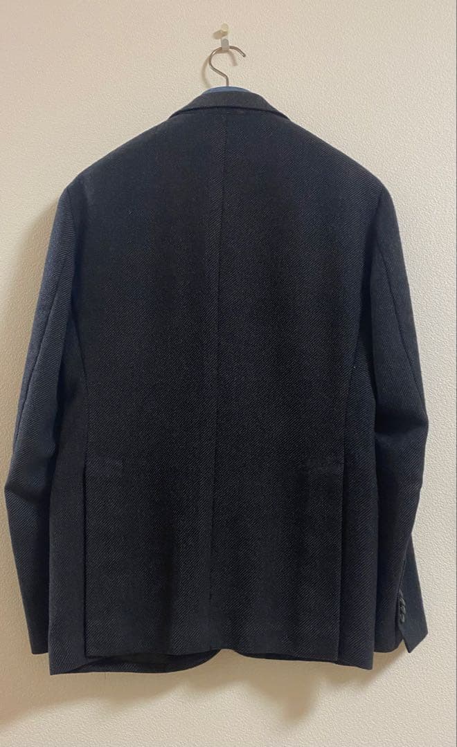 デ・ペトリロ Tagria46 Drop7 イタリア製　ダークグレースーツ