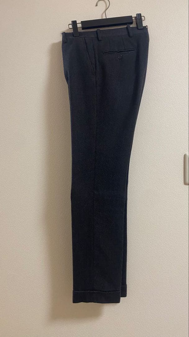 デ・ペトリロ Tagria46 Drop7 イタリア製　ダークグレースーツ