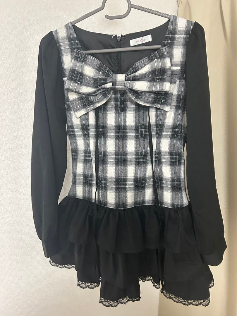 evelyn ティアードリボンOP ワンピース