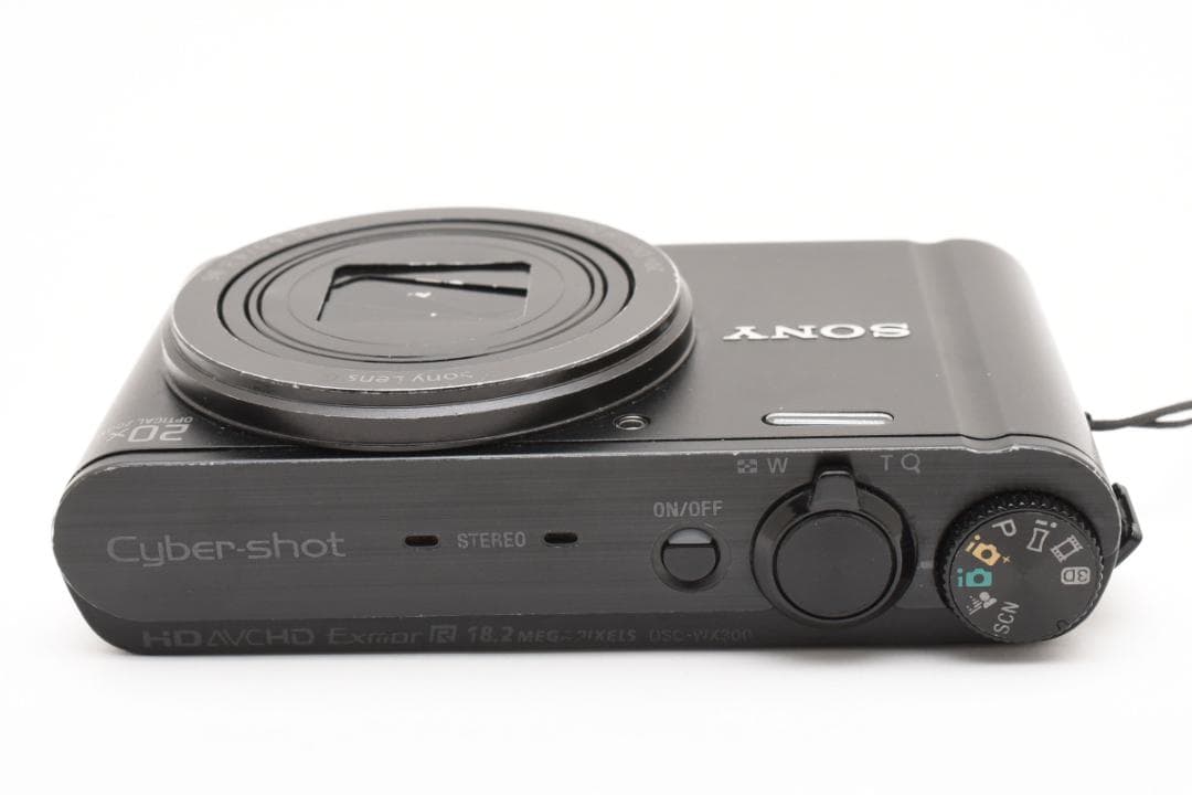 【20倍ズーム】SONY Cyber-shot DSC-WX300 ブラック