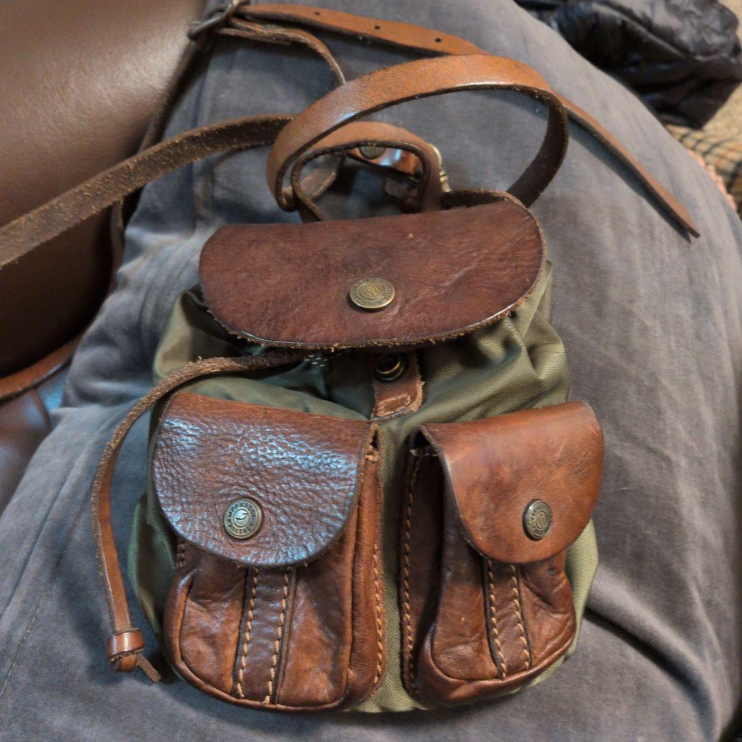 campomaggi フラップ付きショルダーバッグ