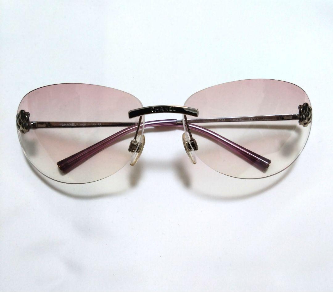 超希少　CHANEL　カメリア　サングラス