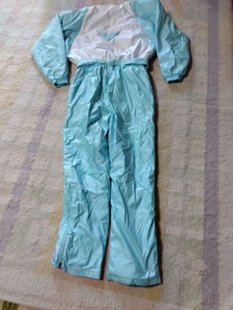 水色 スキーウェア 上下セット 女性用