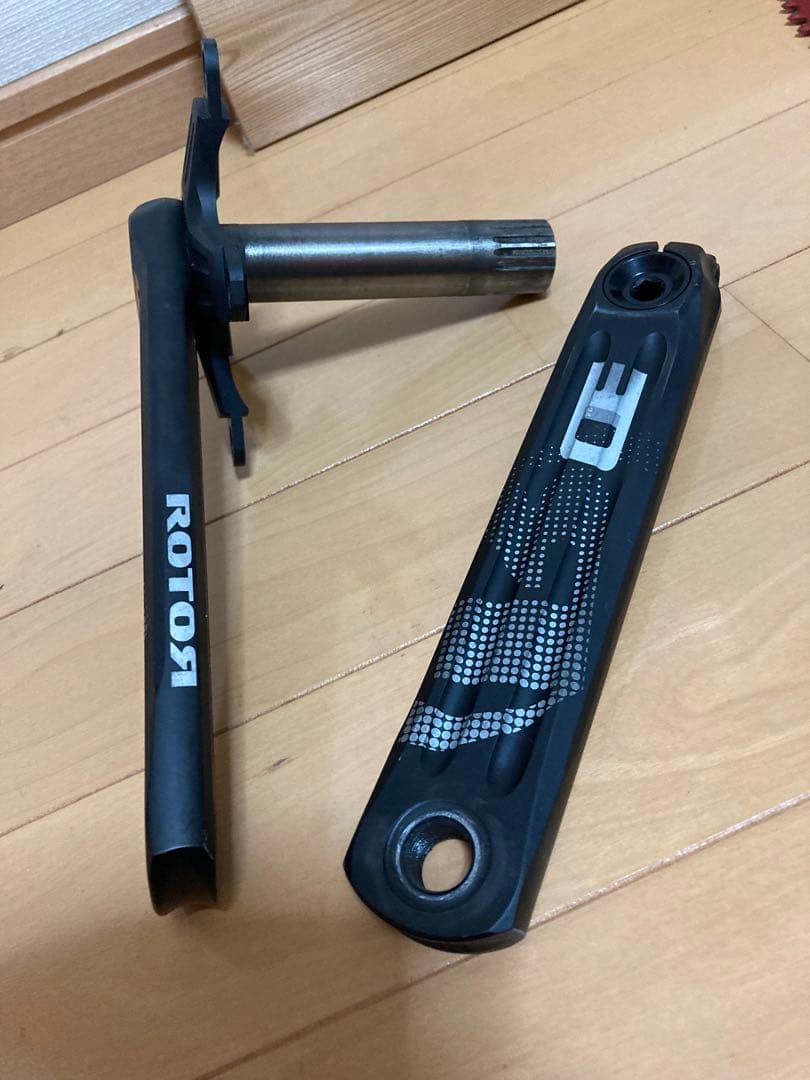 rotor クランク　24ミリ軸